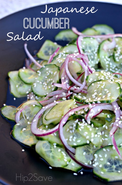 Japanese Cucumber Salad by discountloot.online. Try this refreshing salad at your next dinner.
