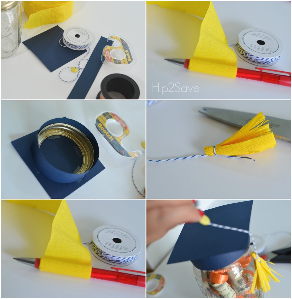 How to make a graduation hat jar hip2save