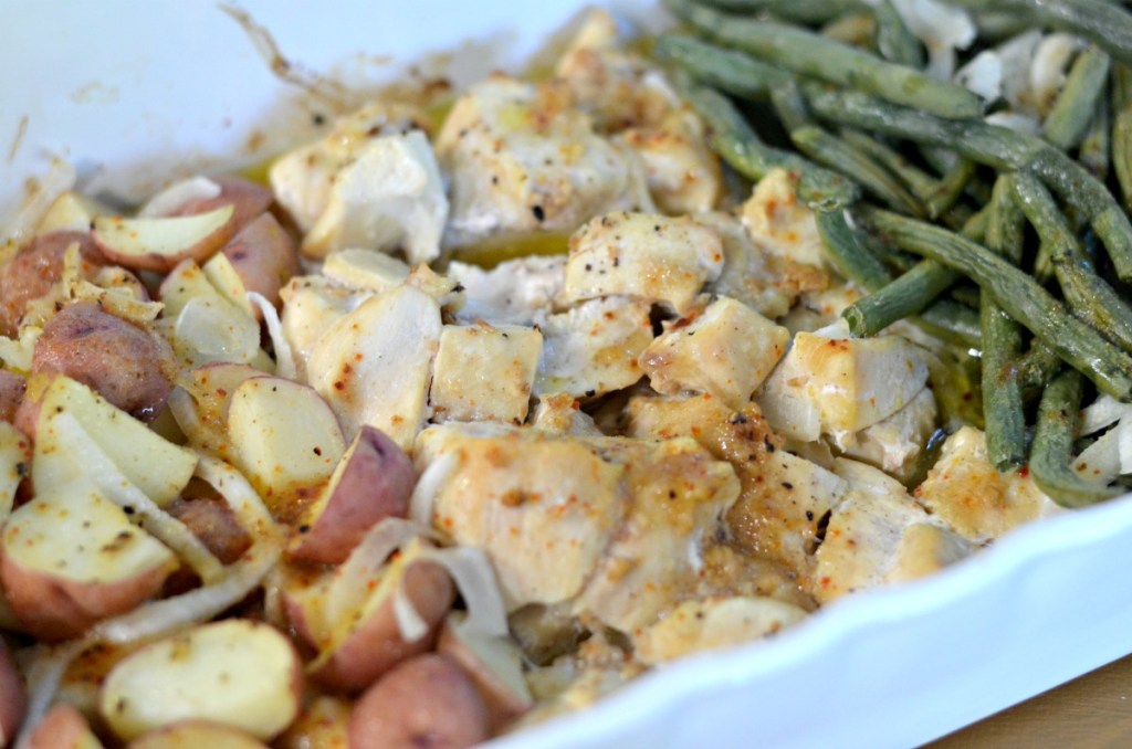 5 ingredient italian chicken bake 