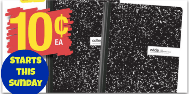 OfficeMax/Office Depot: 10¢ Composition Books, 50¢ Crayola Crayons & More (Starting August 2nd)