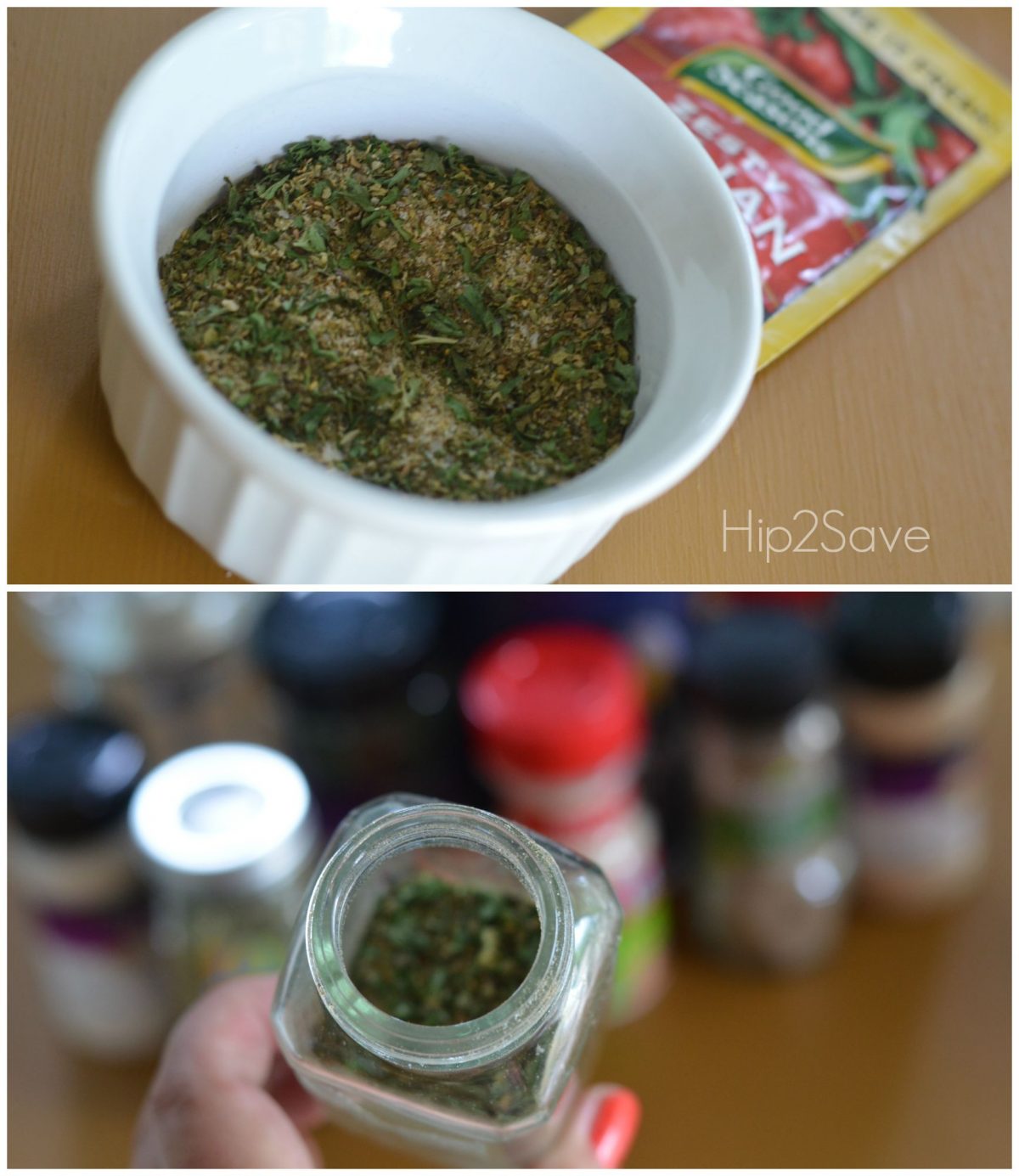 Make your own zesty italian seasoning packet for dressing, marinades, and roasted veggies discountloot.online