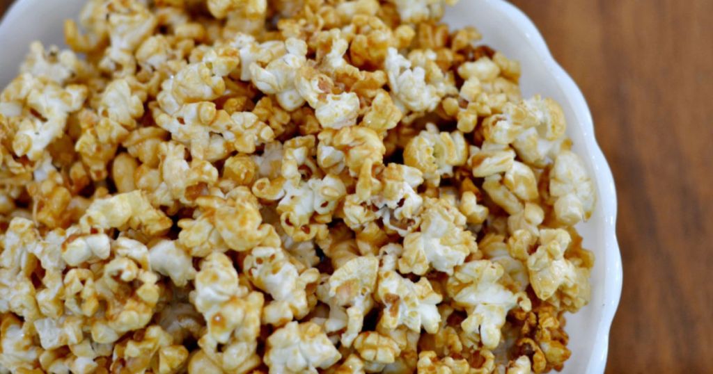 caramel popcorn recipe