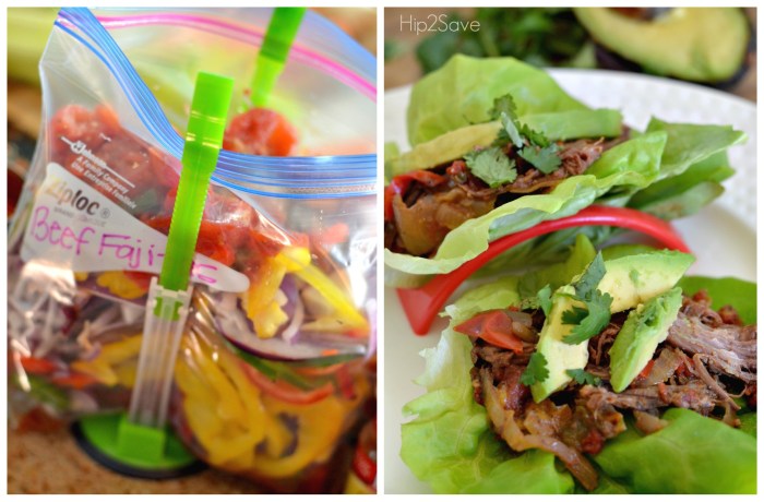Beef Fajitas Freezer Bag Meal discountloot.online