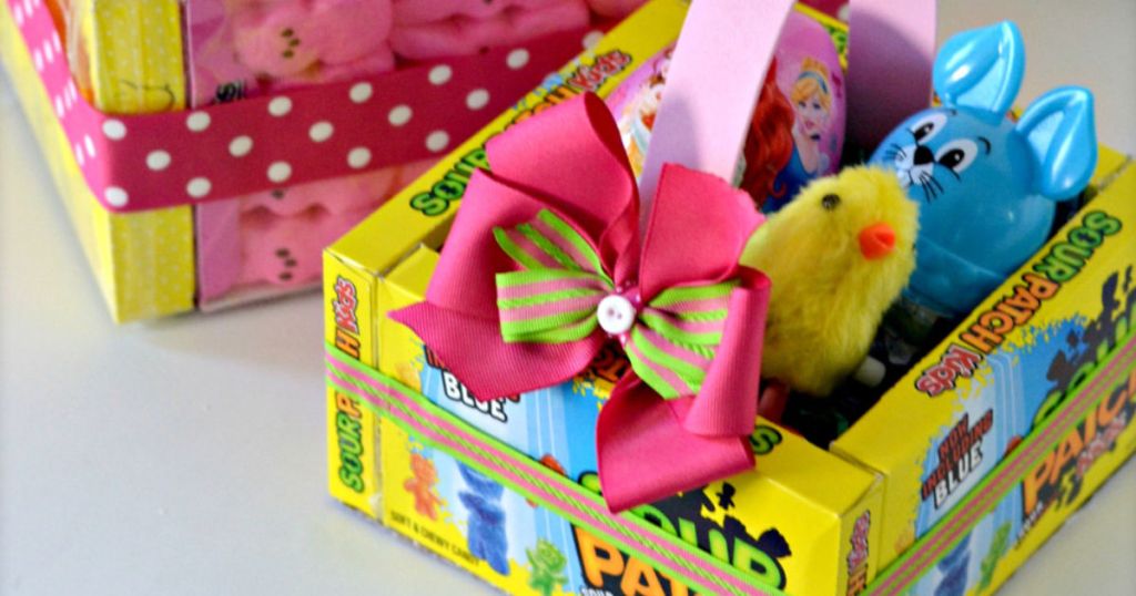 DIY edible easter basket
