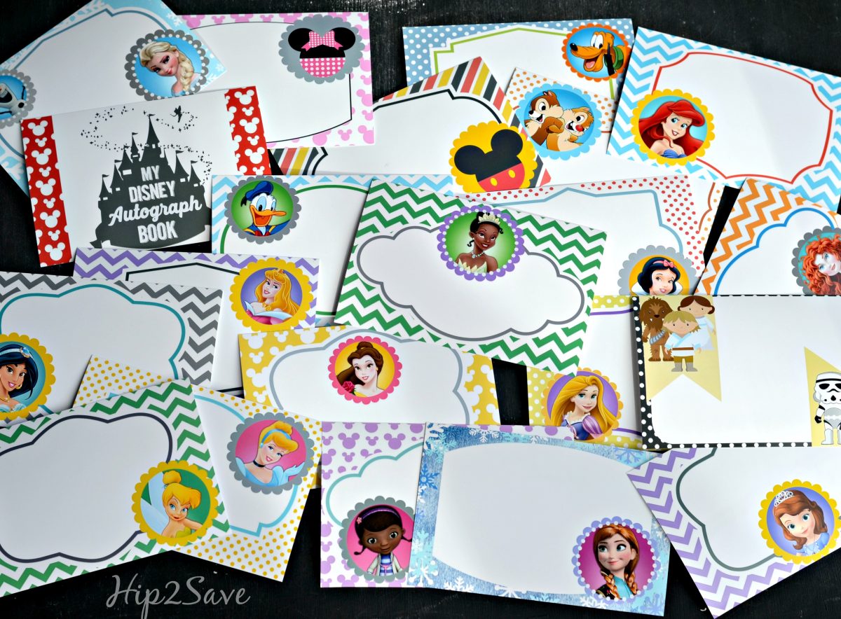 FREE Printable AUtograph Pages by discountloot.online