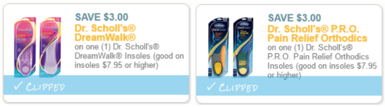 Dr. Scholl's Coupons