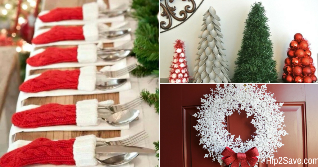 Dollar Store Christmas Decorations