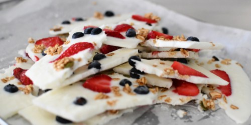 Frozen Yogurt Bark is a Fun and Easy Summertime Treat!