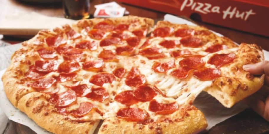 Don’t Miss This Pizza Hut Coupon Code: Free Large 1-Topping Pizza w/ Purchase!