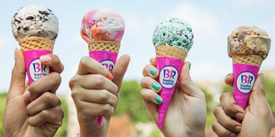 BOGO FREE Ice Cream Scoops at Baskin-Robbins