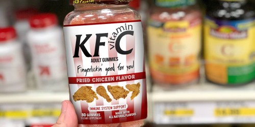 KFC Adult Gummies 80-Count Bottles $3.50 Each After Target Gift Card