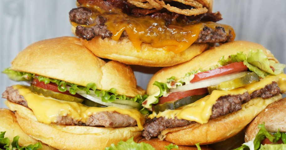 3 burgers