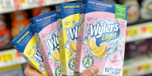 Wyler’s Light Lemonade Singles 40-Count Only $5.91 Shipped on Amazon | Includes 4 Flavors