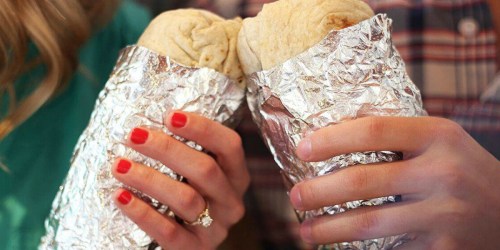 Buy One, Get One FREE Chipotle Burritos, Tacos, Salads & More for Educators on May 7th