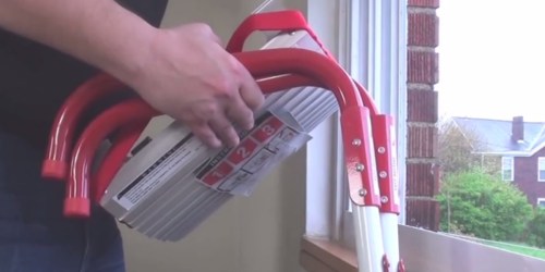 Kidde 2-Story Fire Escape Ladder Only $22.75 on Amazon (Regularly $67) | Holds Up to 1,000 Pounds