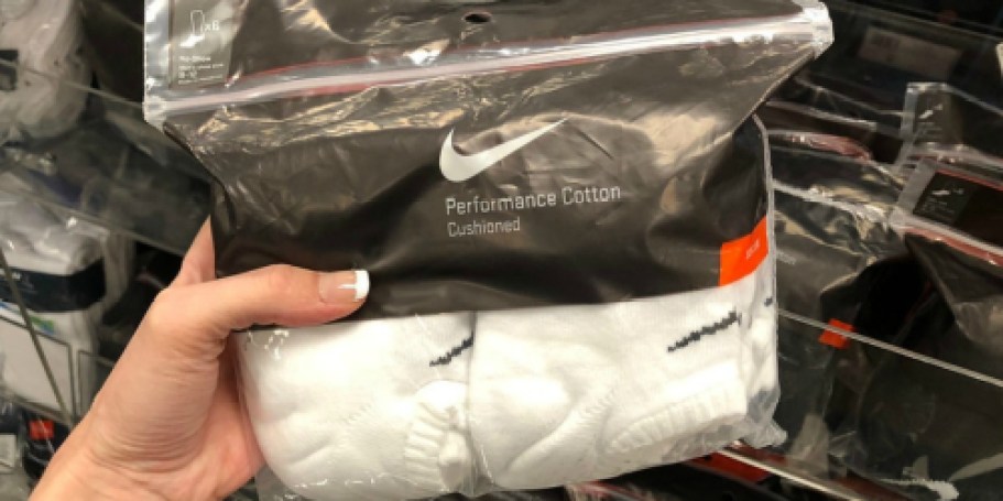Nike Dri-Fit Socks 6-Pack Just $15 on Kohls.com