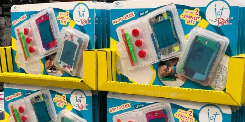 2-Pack Boogie Board Jot Pocket Electronic Notepads w/ Activity Kit Only $26.99 at Costco