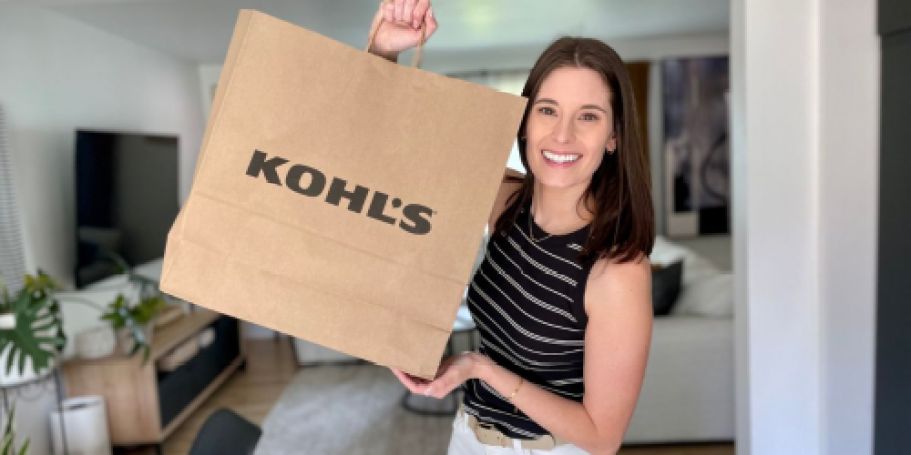 *HOT* $10 Off $25 Kohl’s Coupon + Stackable Promo Codes & Kohl’s Cash