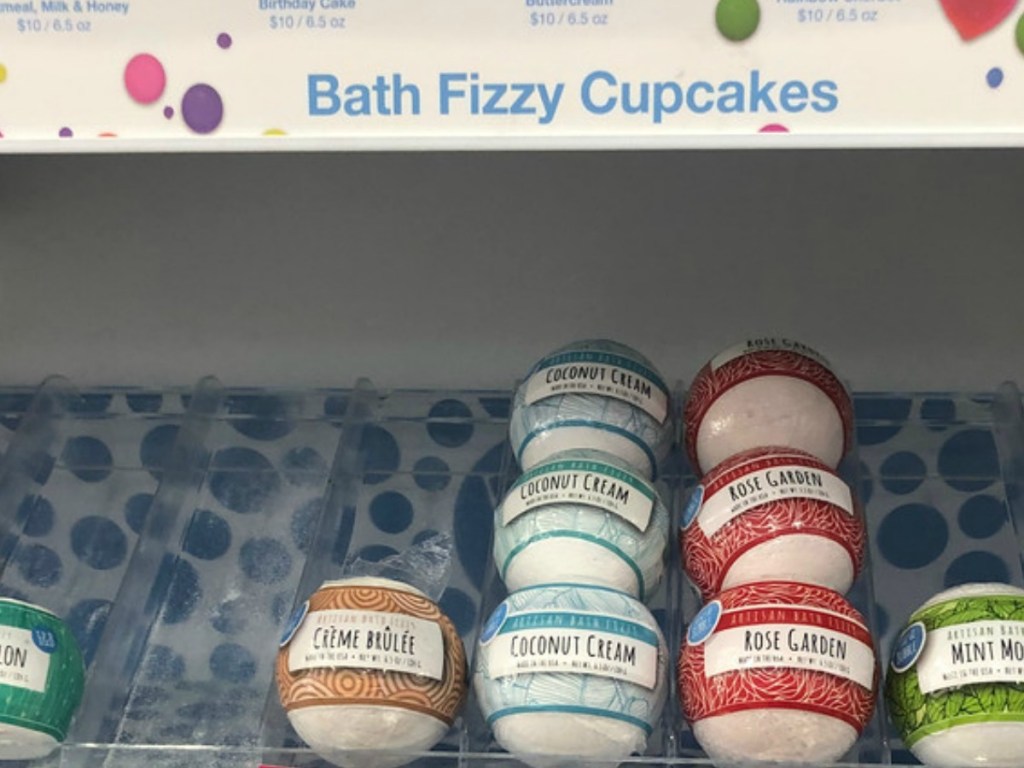 Ulta Bath fizzies at Ulta store