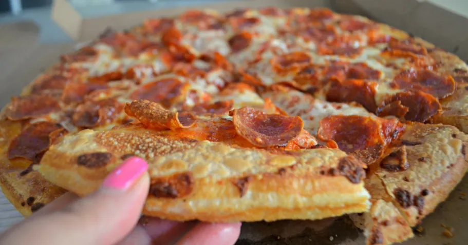 Hot New Pizza Hut Coupon Code: FREE Large 1-Topping Pizza w/ Purchase!