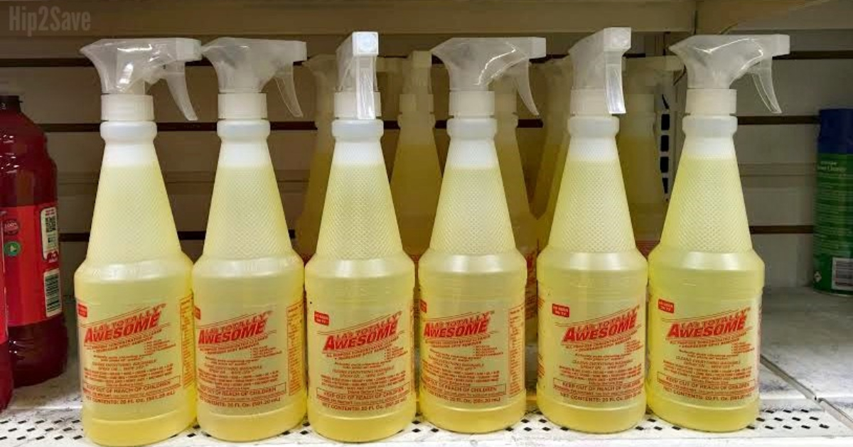 Dollar Tree LA Totally Awesome cleaning spray