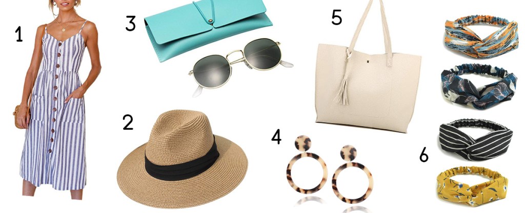 assortment of trendy fashion items from amazon