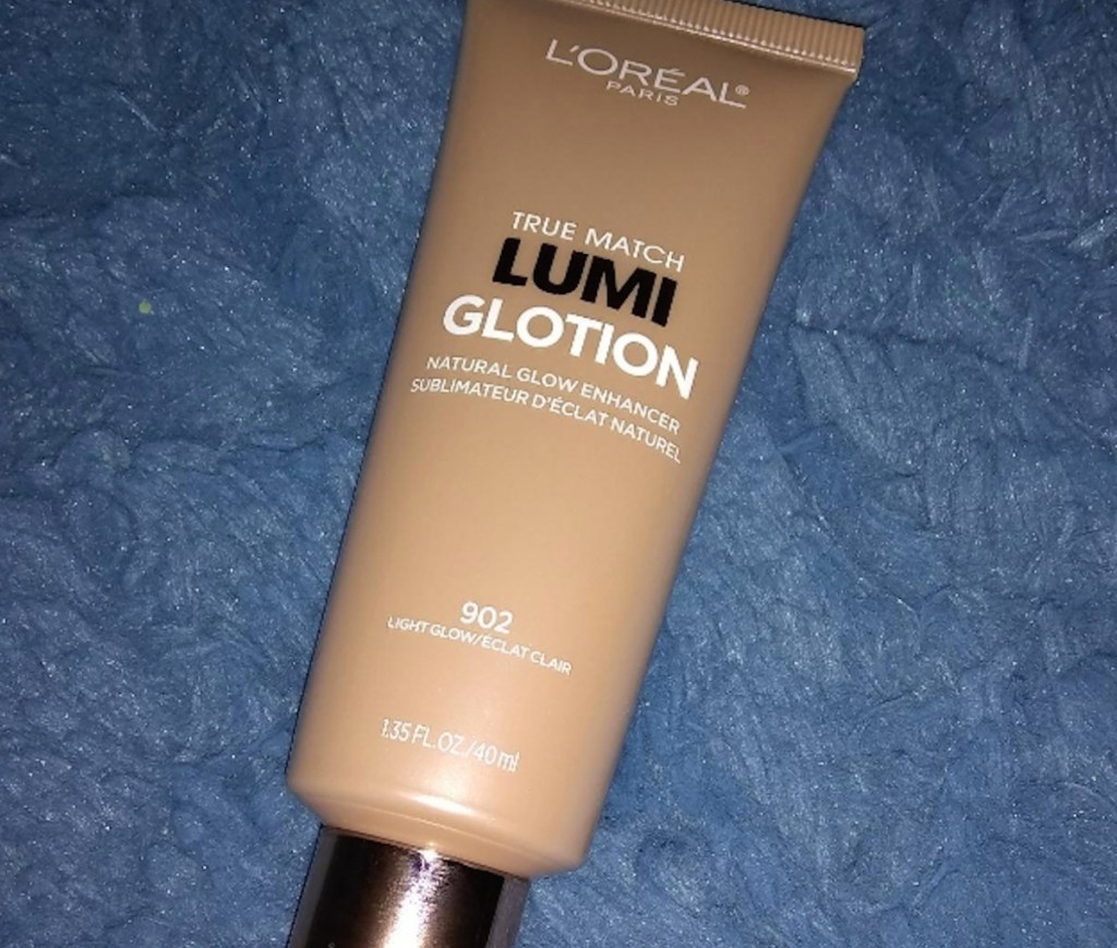 bottle of loreal tinted moisturizer