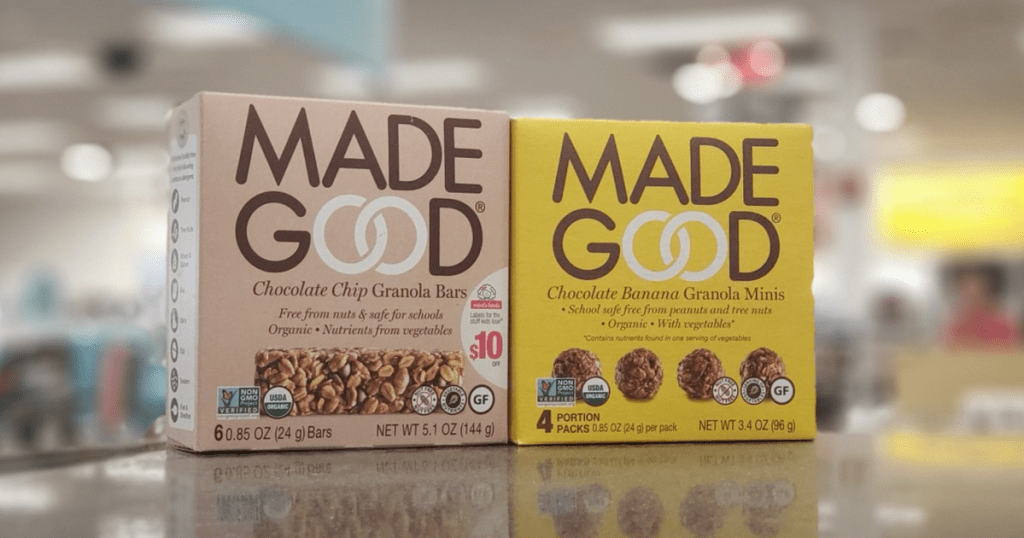 two boxes of granola bars 
