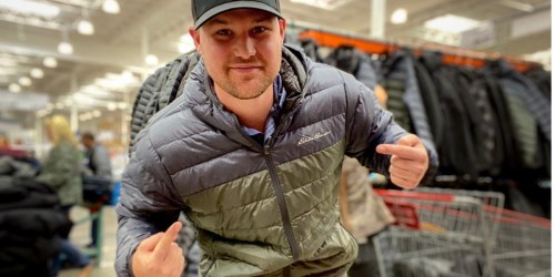 Eddie Bauer Men’s & Women’s Hooded Down Jackets as Low as $39.99 at Costco