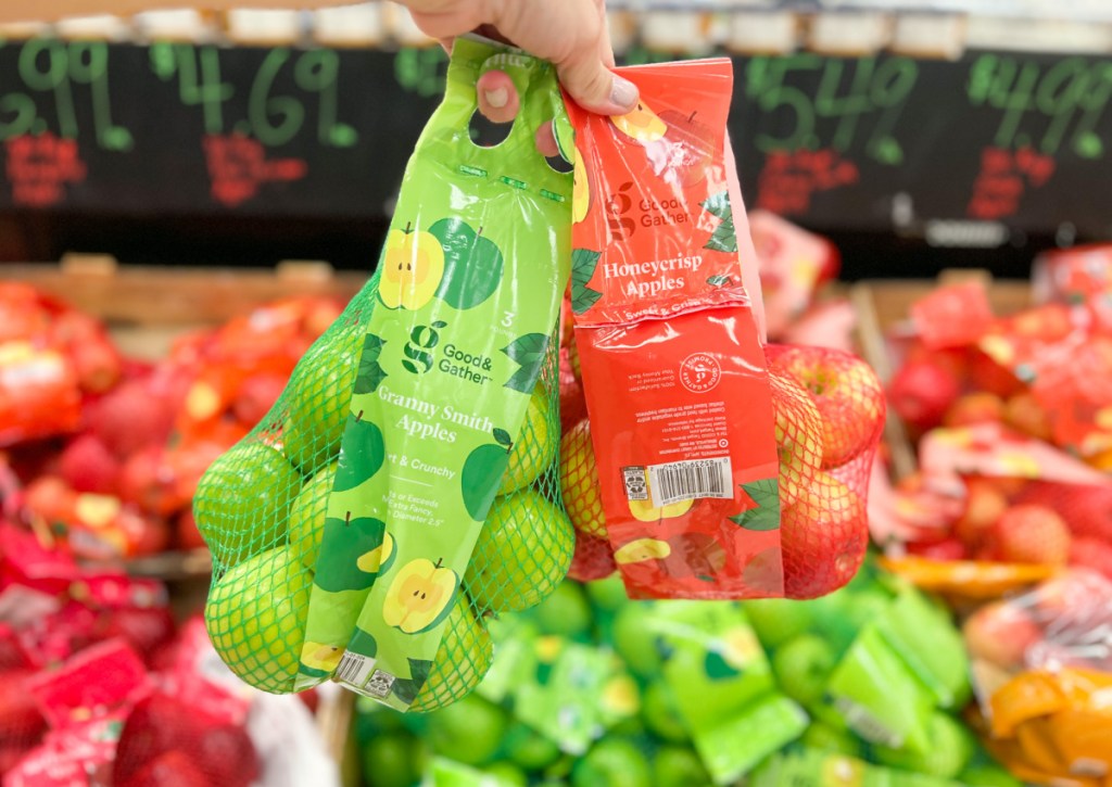 bagged apples at target