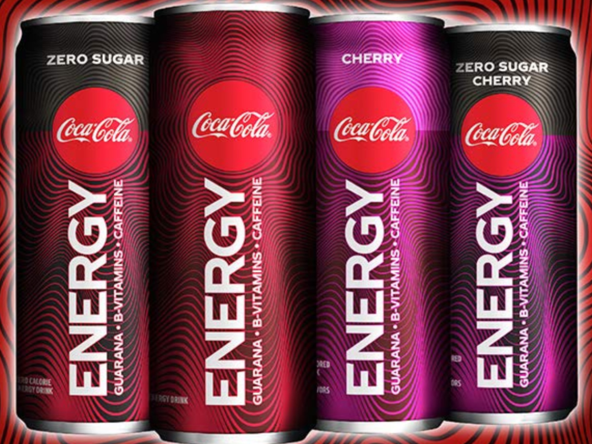 Coke Energy Cans