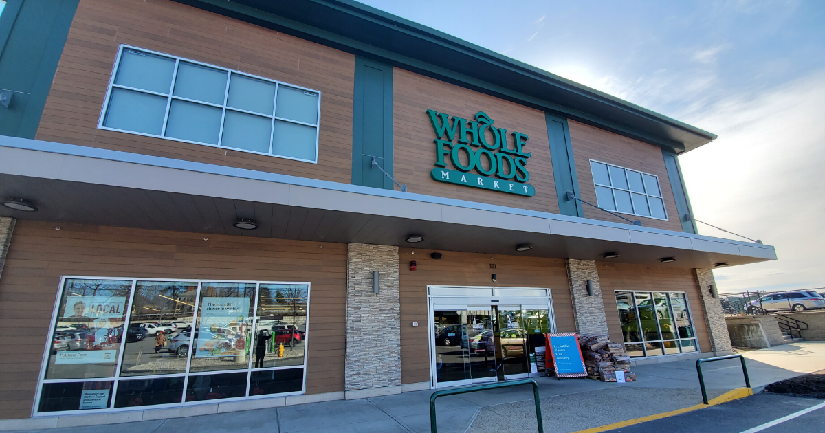 The outside of a Whole Foods Market