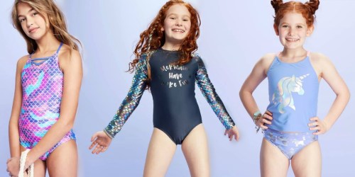 Girls Swimsuits as Low as $10.49 on Target.com