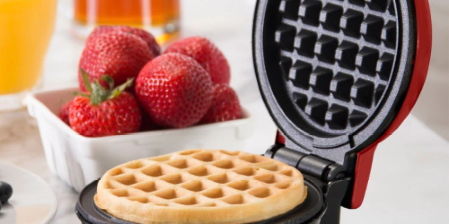 Dash Mini Waffle Maker Just $6.77 Shipped for Prime Members (Regularly $13)