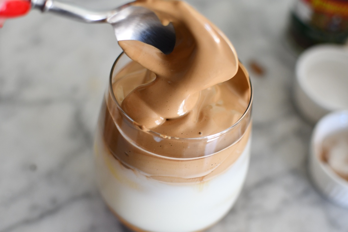 dalgona whipped coffee