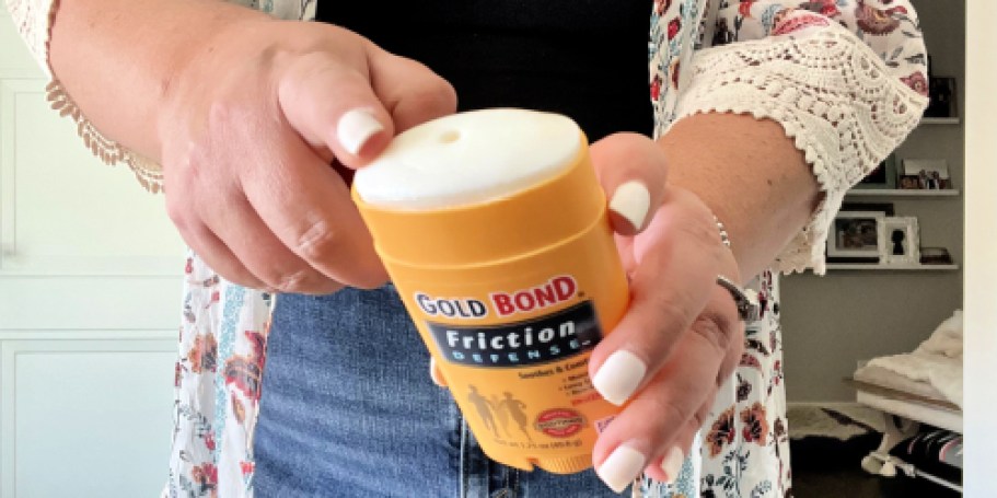 Gold Bond Friction Defense Only $3.85 Shipped on Amazon (Best Anti-Chafing Stick!)