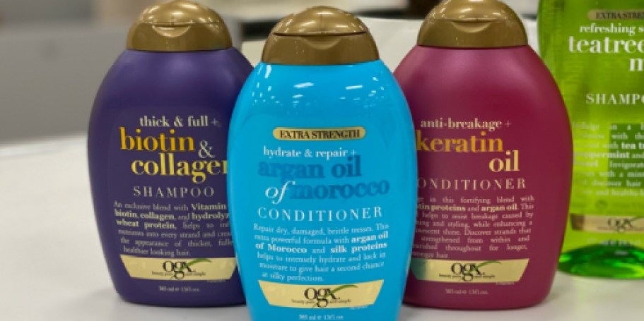 OGX Shampoo & Conditioners Just $3.97 After Walmart Cash (Reg. $7)