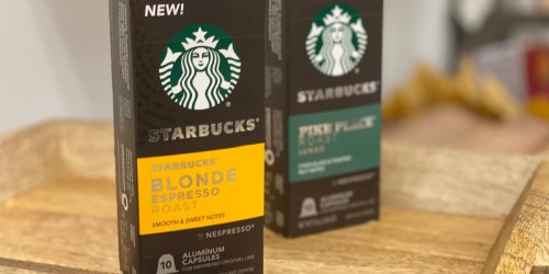 $5.50 Worth of Starbucks Coffee Nespresso Pod Coupons to Print