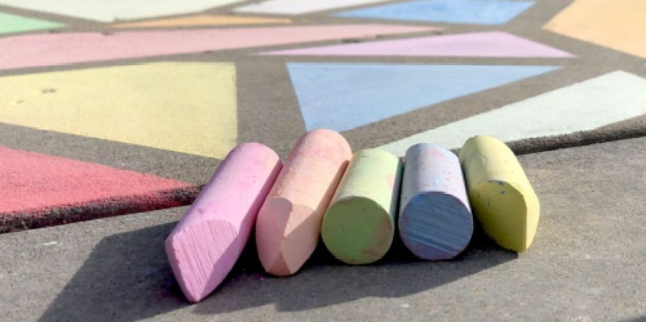 Sidewalk Chalk 20-Piece Set Just $2.97 on Amazon