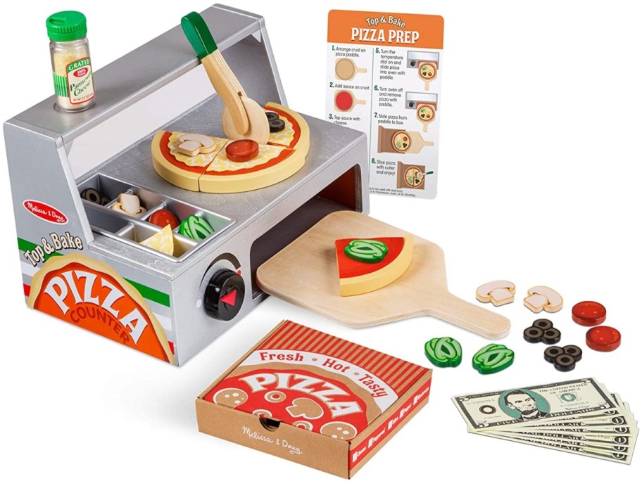 Melissa & Doug Pizza Counter full set.