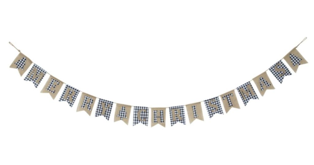 Merry Christmas Garland