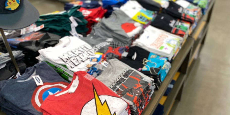 Up to 85% Old Navy Graphic Tees | Popular Styles from $1.96!