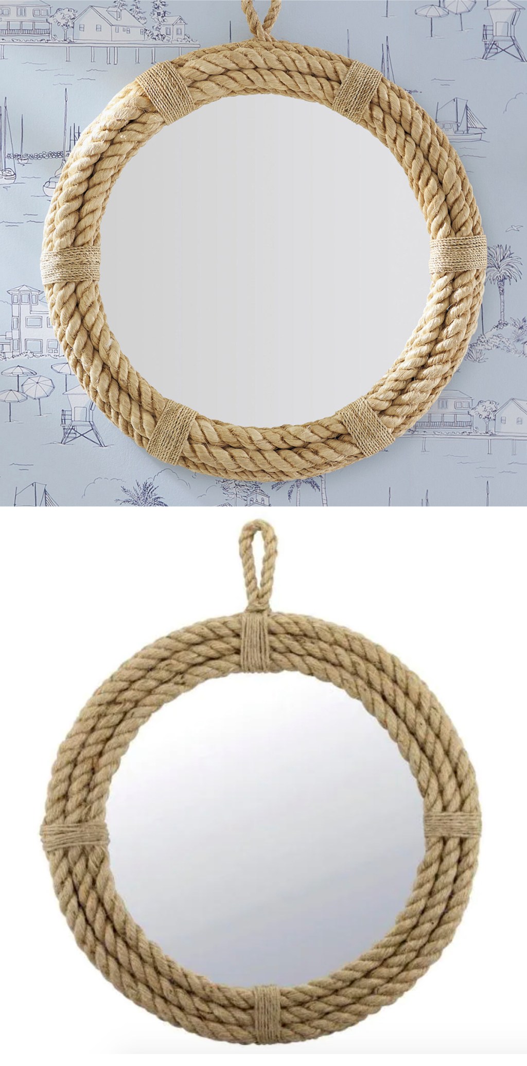 rope mirror stock photos 