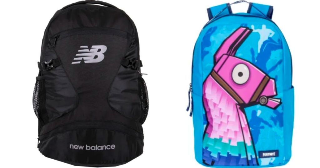 two backpacks