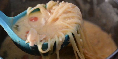 Warm Up With This Comforting Cheesy Chicken Noodle Soup Recipe