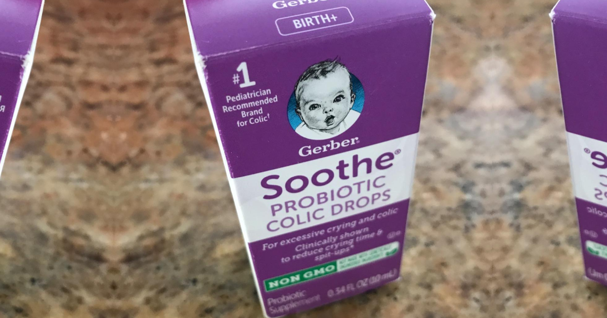 Gerber brand baby drops