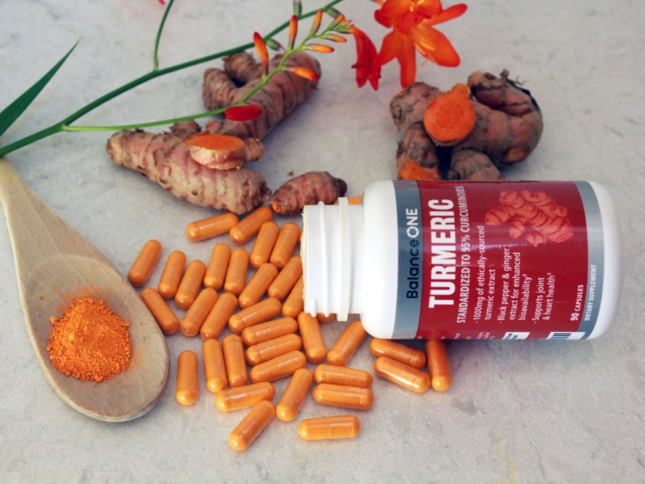 Balance ONE 1000MG Turmeric Extract 90 Capsules
