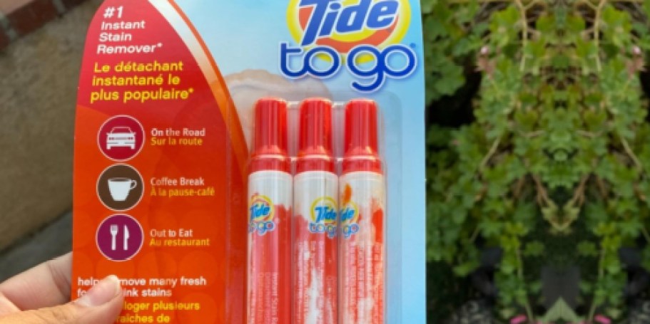 Tide To Go Pens 3-Pack Just $5.60 Shipped on Amazon (Regularly $8)