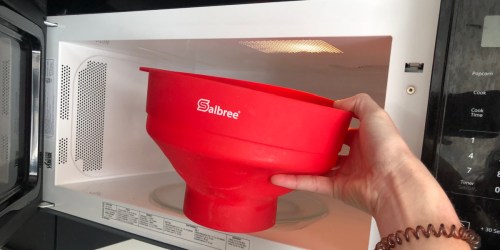 The Best Microwave Popcorn Popper is Only $13.59 Shipped w/ Amazon Prime