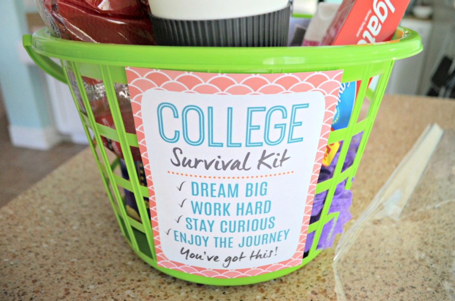 college survival kit